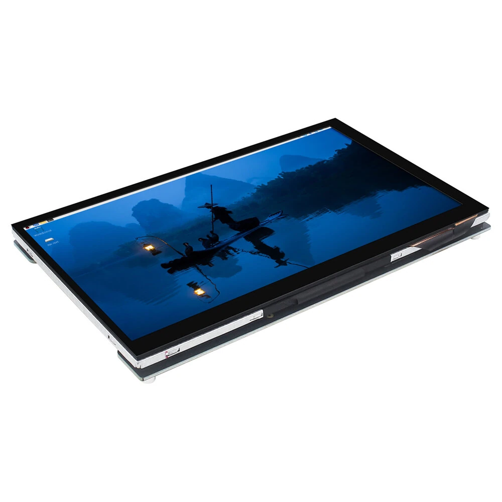 7 Inch HDMIs Display Monitor 1024x600 IPS Capacitive Touch Screen for Raspberry Pi 5 4B USB Type-C GT911 — view 4