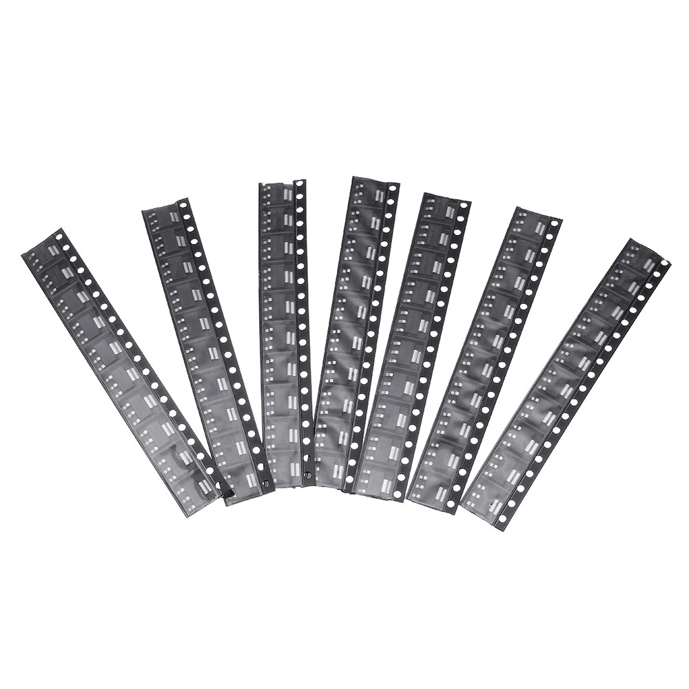 70Pcs AMS1117 Voltage Regulator Kit 1.2V/1.5V/1.8V/2.5V/3.3V/5.0V/ADJ 1117 7 Values Each 10PCS — view 5