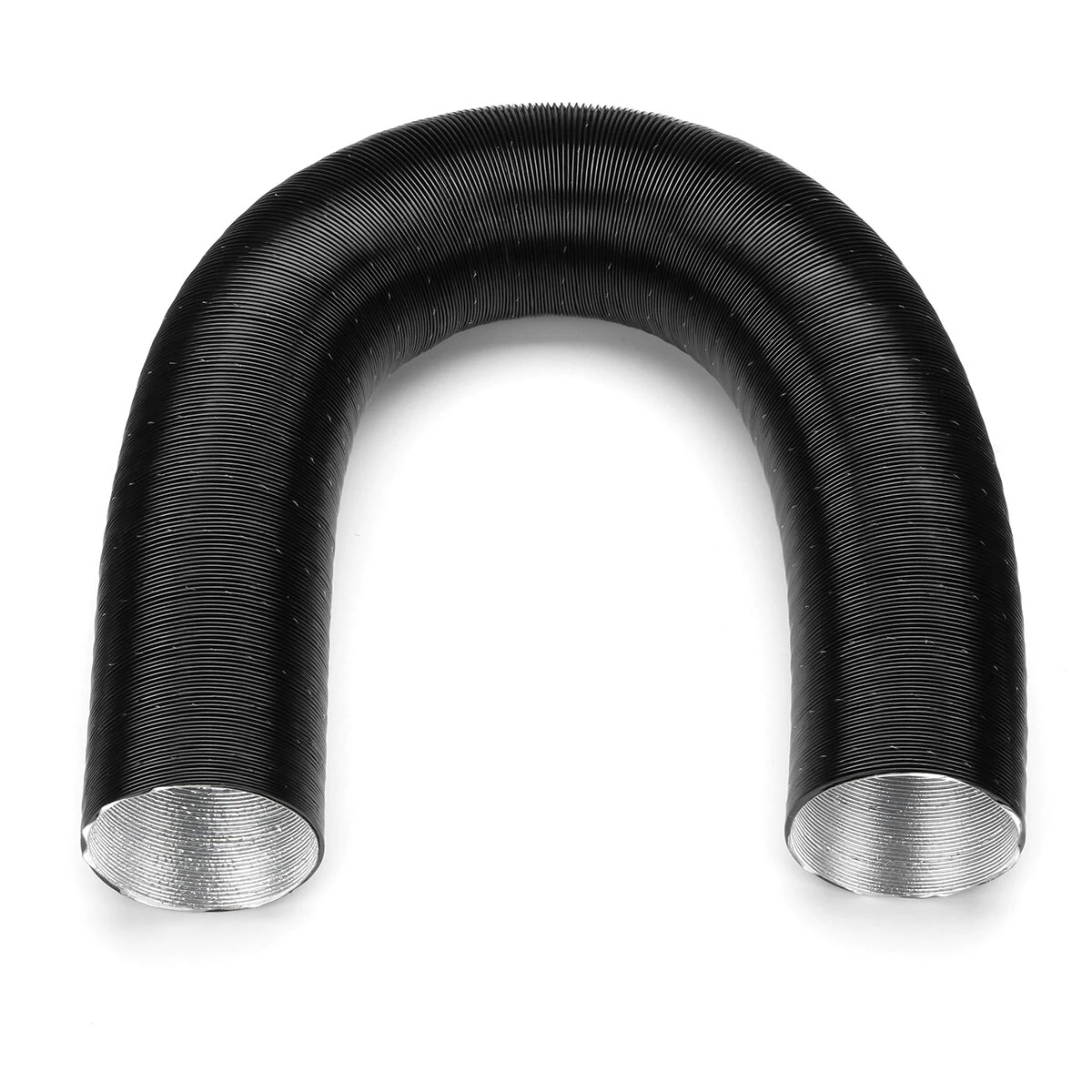 75mm/90mm 1m Heater Duct Hose Hot Cold Air Heater Ducting Aluminum Foil For Webasto Eberspacher Air Diesel Parking Heater — image 1
