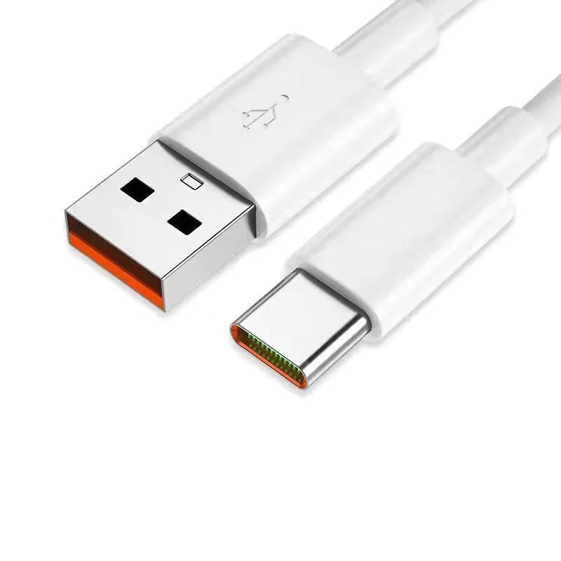 7A USB to Type-C Cable Support 6A/7A Fast Charging Data Transmission Protocol PVC Core Line 0.25M/1M/2M Long for Huawei Mate 40Pro for Xiaomi Mi12 for Samsung Galaxy Z Fold 2 — view 3