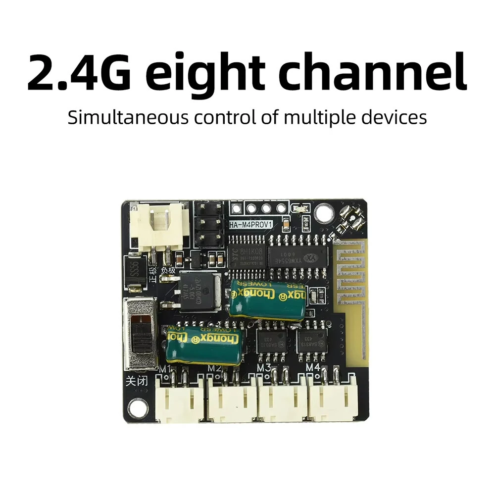 8-Channel 2.4GHz Wireless Remote Control Module Kit with Dual-Thumbstick Design for DIY Remote Control Cars And Boats — view 3