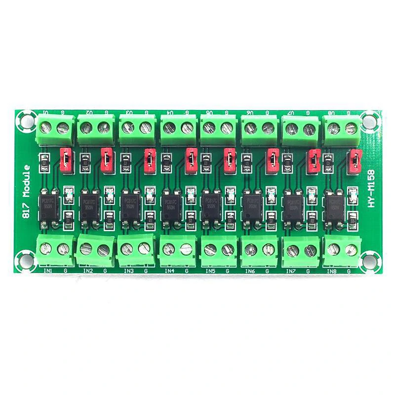 8-way Photoelectric Isolation Module Voltage Isolation Board Control Transfer Drive Board 817 Optocoupler Module — view 2