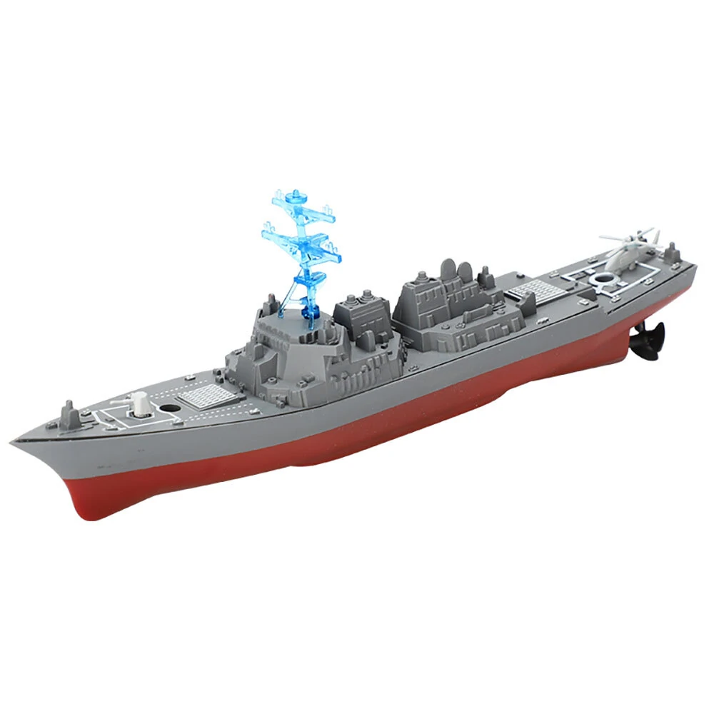 803 2.4G RC Boat Military Remote Control Aircraft Carrier Model Ship Speedboat Yacht Electric Water Toy — view 5