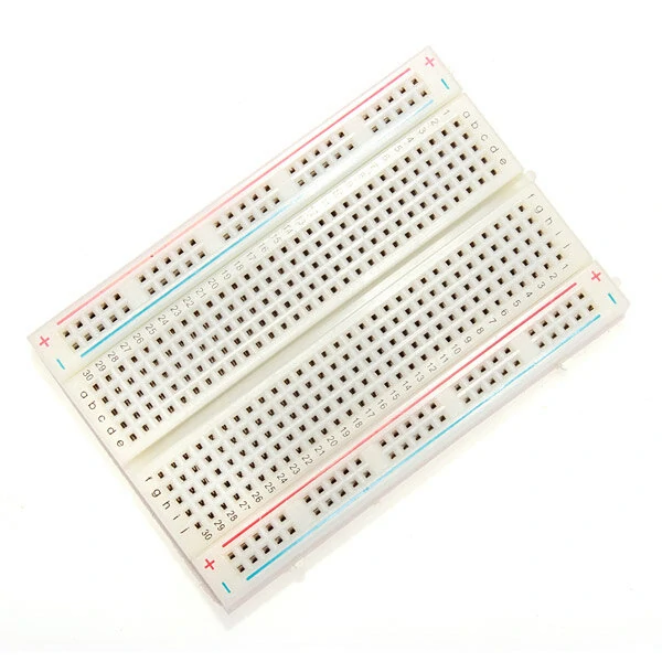 8.5 x 5.5cm 400 Tie Points 400 Holes Solderless Breadboard Bread Board — view 3