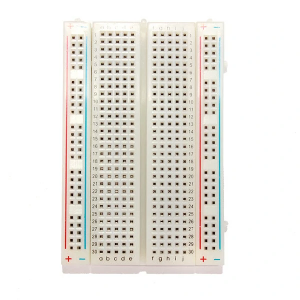8.5 x 5.5cm 400 Tie Points 400 Holes Solderless Breadboard Bread Board — view 4