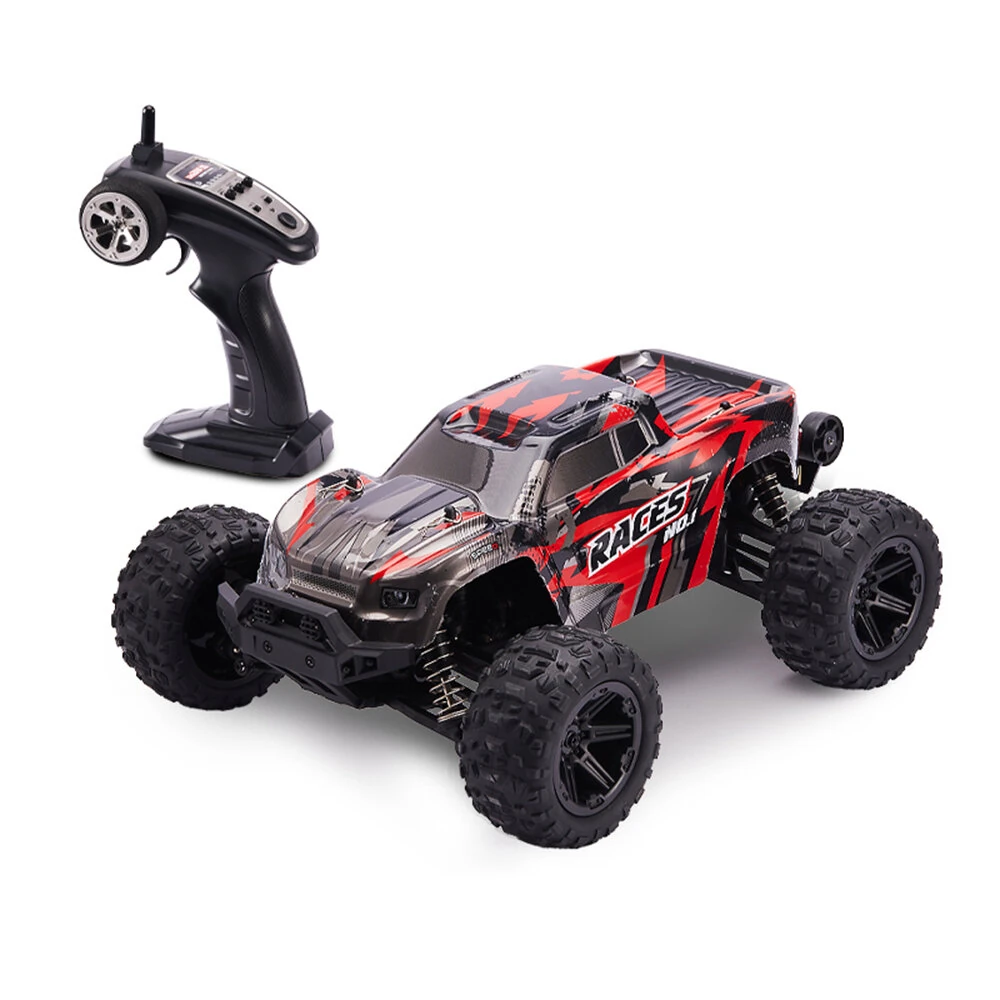 8610 1/14 2.4G 4WD RC Car RTR Fully Proportional LED Light Racing Off-road Vehicles Models Toys — view 3