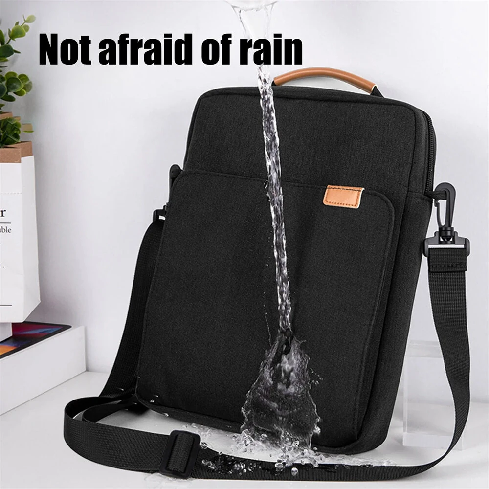 9.7''/13'' Tablet Sleeve Bag Lightweight Laptop Handbag Simple Waterproof Notebook Inner Case Messenger Bag — view 5
