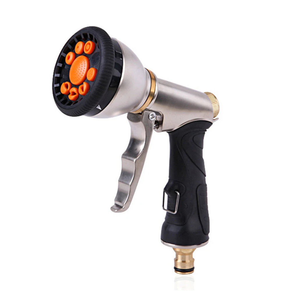 9 Function High-Pressure Water Spray Gun Car Washer Hose Spray Bottle Garden Watering Sprinkler Sprinkler Cleaning Water Gun — view 11