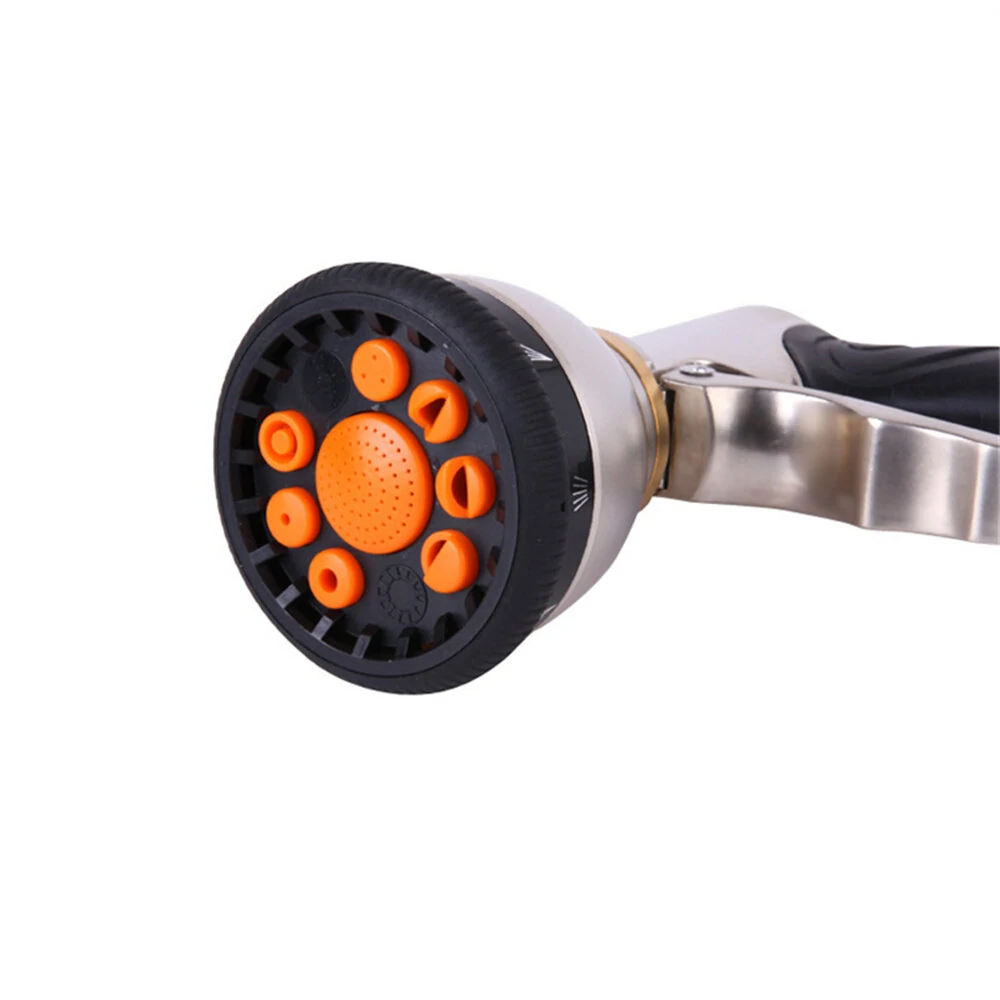 9 Function High-Pressure Water Spray Gun Car Washer Hose Spray Bottle Garden Watering Sprinkler Sprinkler Cleaning Water Gun — view 5