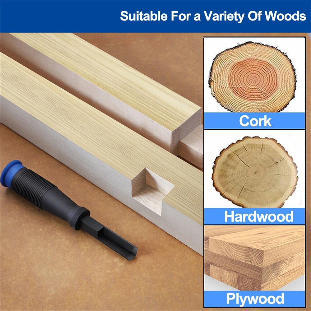 90° Right Angle Chisel Tool with Sturdy Plastic Handle High Carbon Steel Body for Efficient Grooving Work — view 6