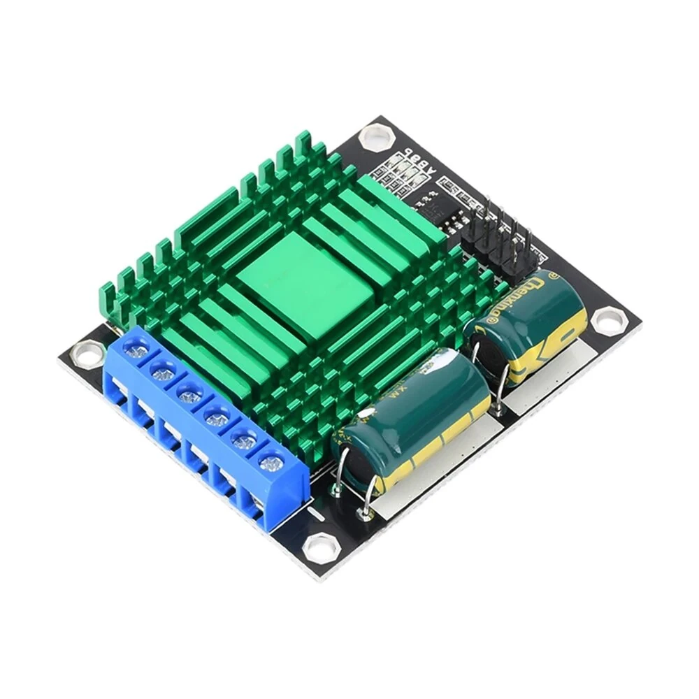 9V-30V 60A Dual PWM DC Motor Driver Module Speed Controller High Power H-Bridge — view 5