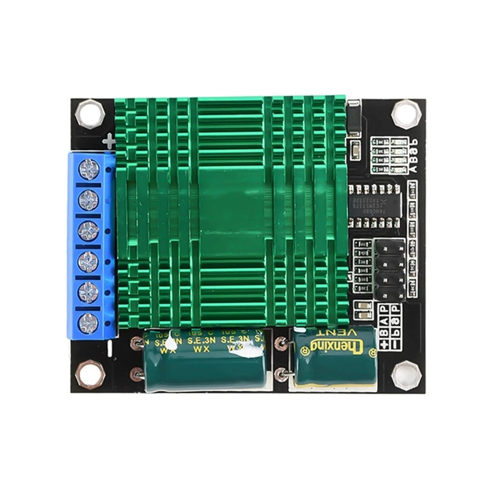 9V-30V 60A Dual PWM DC Motor Driver Module Speed Controller High Power H-Bridge — view 8