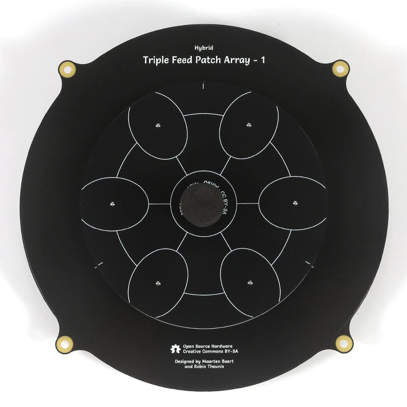 A49T 150mm Triple Feed Patch 5.8GHz 14DBi Pagoda Array FPV Antenna for Long-distance Flight — view 2