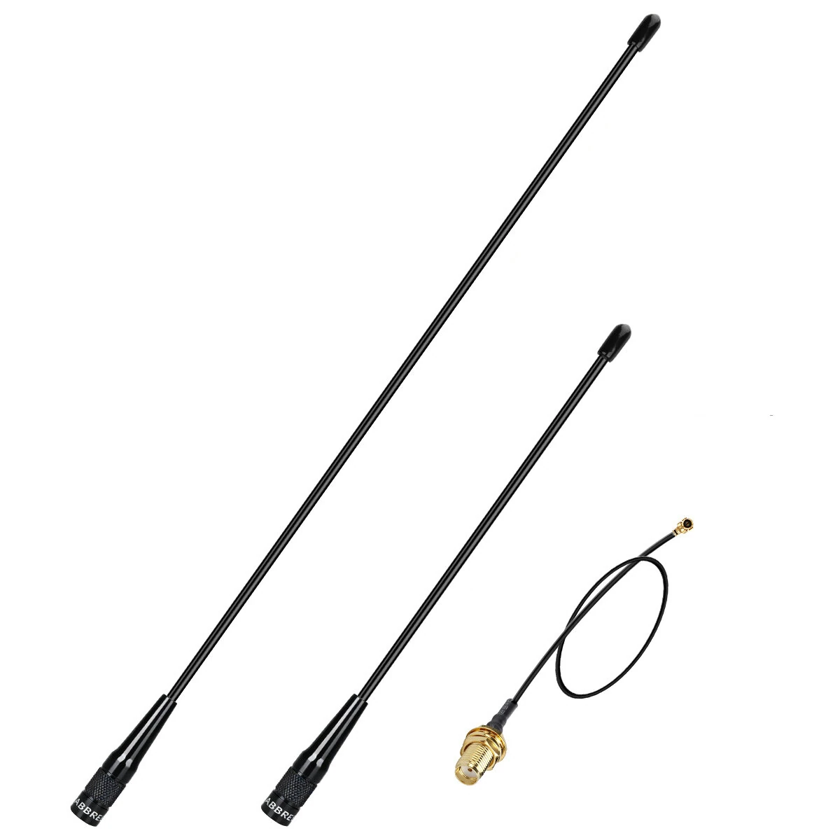 ABBREE 915MHz LoRa Antenna 3dBi High-Gain Omnidirectional Soft Whip Antenna With SMA Male Connector For Helium Hotspot Miner LoRaWAN Gateway IoT UAV