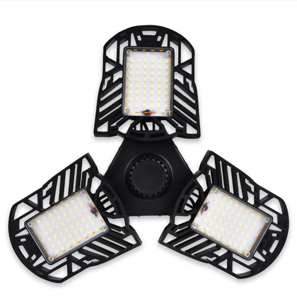 AC85-265V E26 E27 60W Pure White 144 LED Folding Garage Ceiling Light Bulb Works — view 3