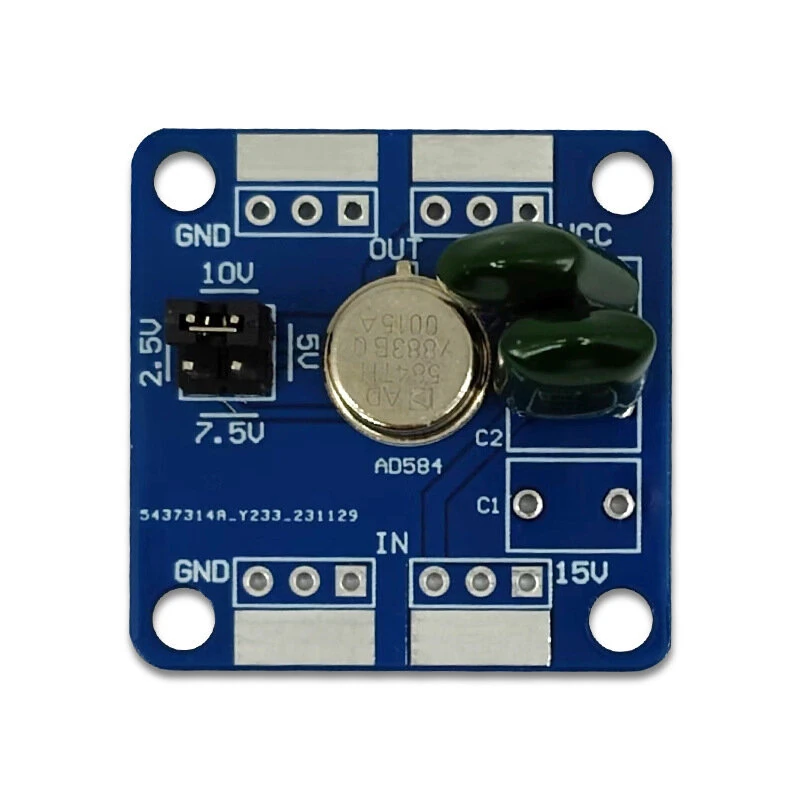 AD584 Voltage Reference Module High-precision 2.5V/5V/7.5V/10V Four Precision Voltage Outputs — AD584