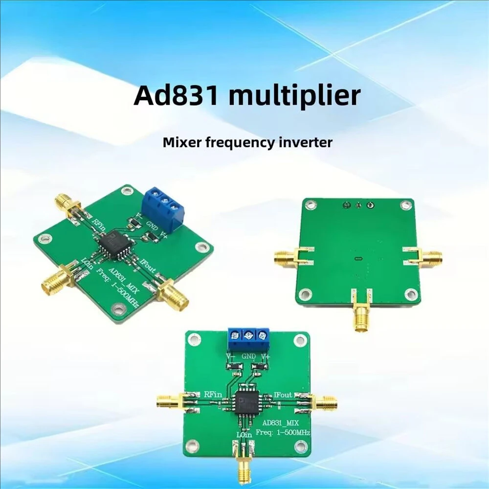 AD831 RF Mixer Module DC-500MHz Frequency High Performance 5V Power Supply Integrated Low Instance Driver Board — view 4