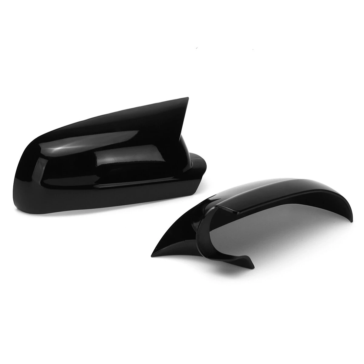 Add-On Glossy Black Left&Right Side Mirror Cover Caps For VW Golf MK4 1999-2004 — view 5