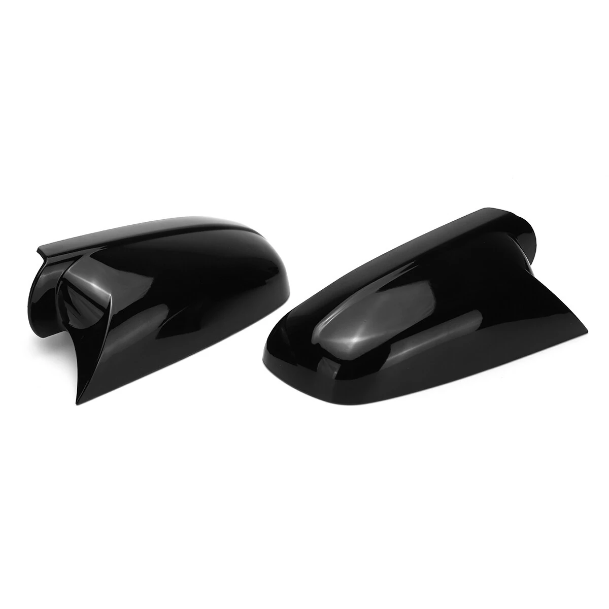 Add-On Glossy Black Left&Right Side Mirror Cover Caps For VW Golf MK4 1999-2004 — view 6