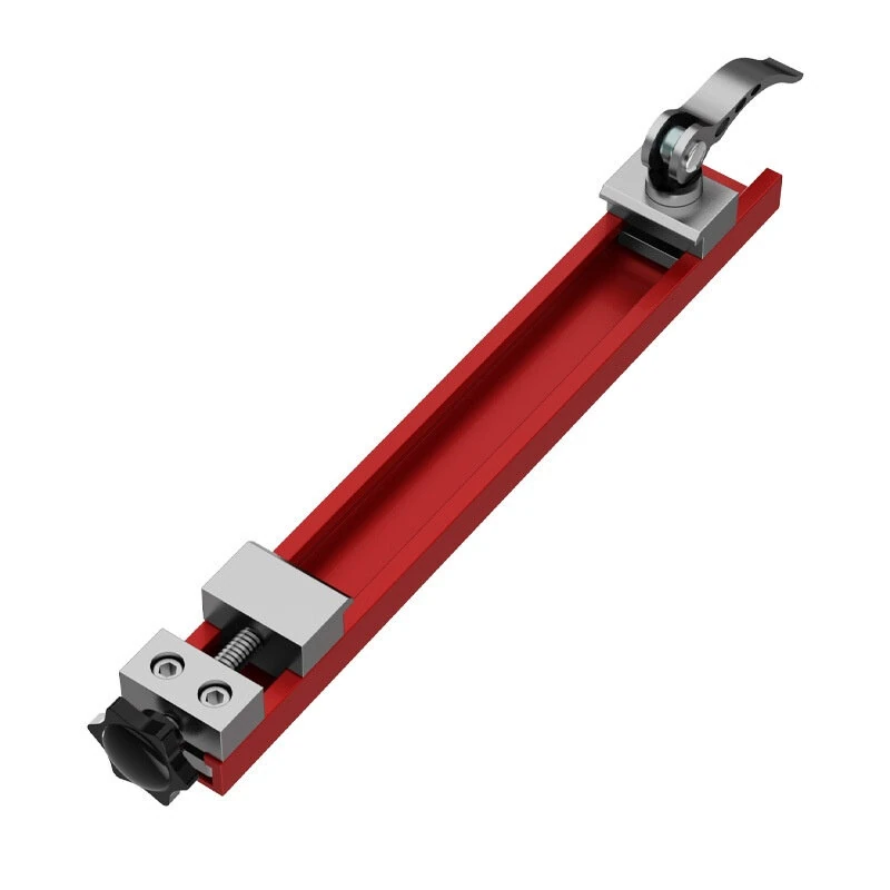 Adjustable Circular Saw Guide Edge Aluminum Alloy Easy Woodworking Cutting Tool Freely Adjustable Accurate Cutting Width Smooth Finish Universal Compatibility