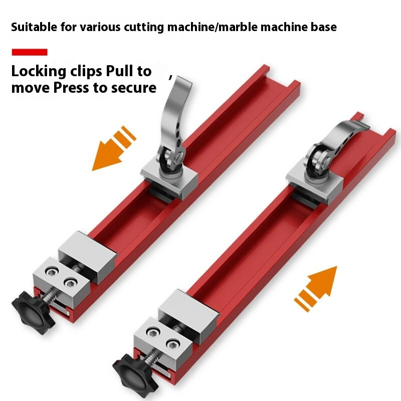 Adjustable Circular Saw Guide Edge Aluminum Alloy Easy Woodworking Cutting Tool Freely Adjustable Accurate Cutting Width Smooth Finish Universal Compatibility — view 4