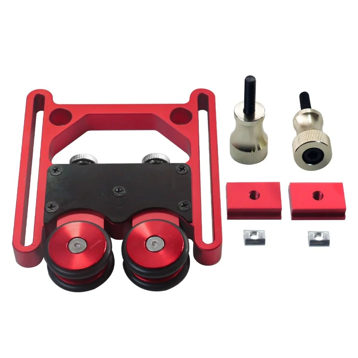 Adjustable Stock Guide with One-Way Wheel and Safety Auxiliary Tool Versatile for Table Saw Band Saw Circular Saw Woodworking Equipment Tool — view 2