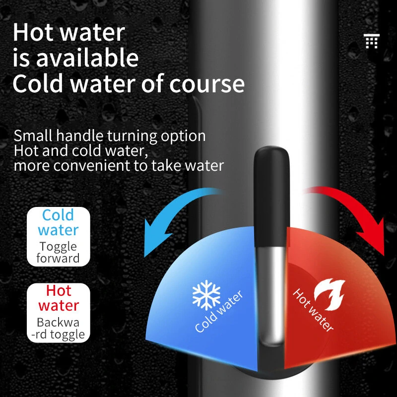 AGSIVO 3000W 220V Instant Electric Water Heater Faucet Tap Tankless LED Digital Display EU Plug for Kitchen Bathroom — view 3