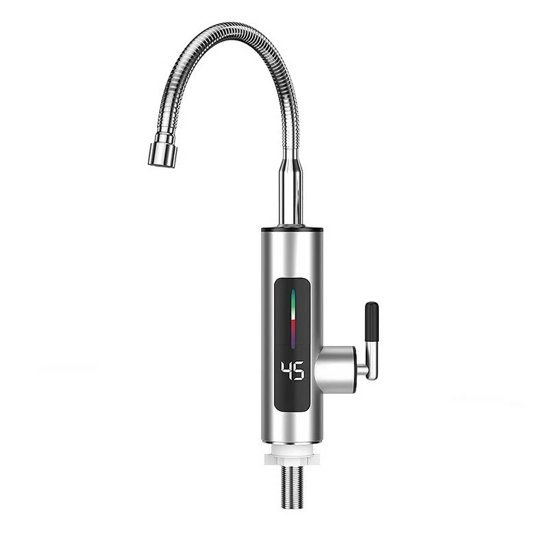 AGSIVO 3000W 220V Instant Electric Water Heater Faucet Tap Tankless LED Digital Display EU Plug for Kitchen Bathroom — view 6