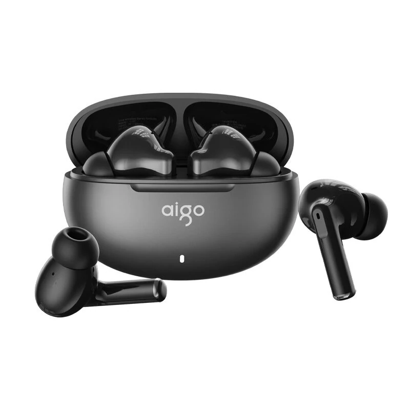Aigo TJ27 TWS bluetooth 6.0 Earbuds Wireless Earphone 13mm Drivers Deep Bass Low Delay IPX5 Waterproof In-ear Sports Headphones