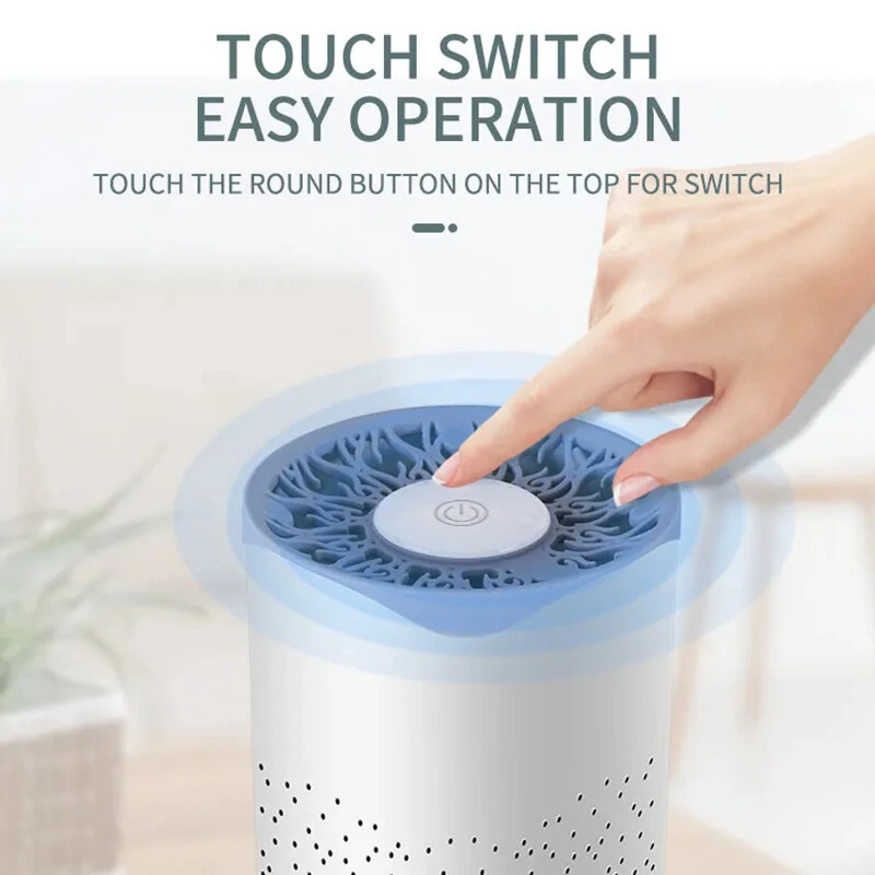 Air Purifiers Home Desktop Smoke Formaldehyde Deodorizer Filtration System Cleaner Odor Eliminators — view 5