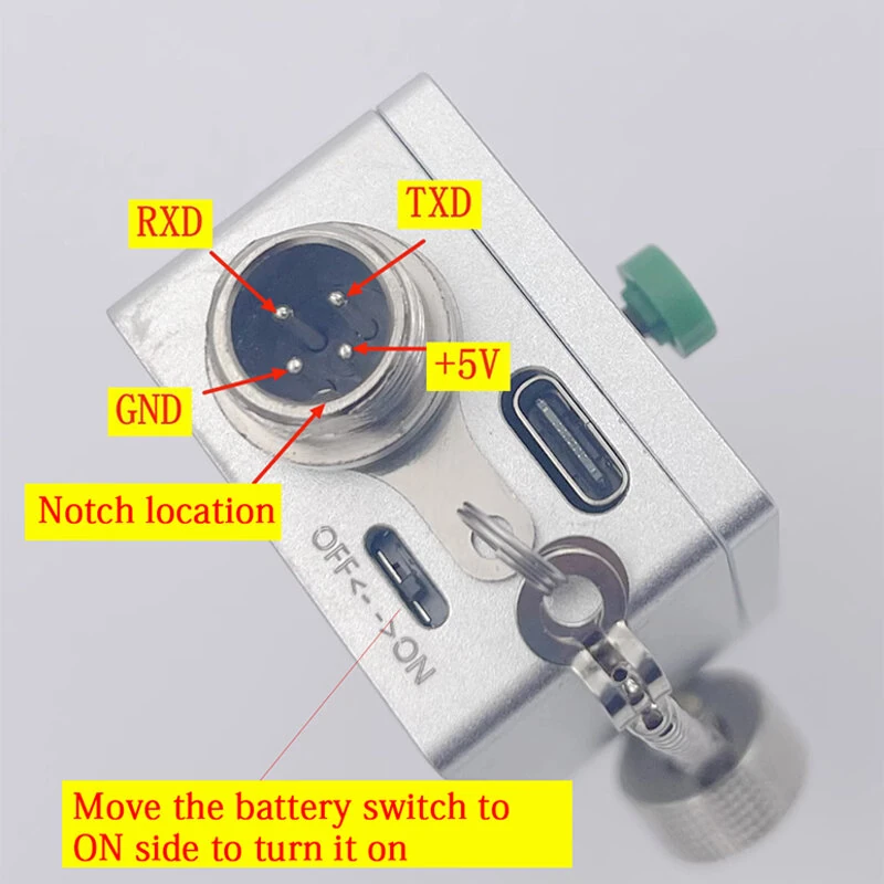 AISANRAY RF-Power-Meter-V7.0 10GHz RF Power Meter Maximum Input Power 30dBm (1W) N-Type Connector Type-C Port — view 6