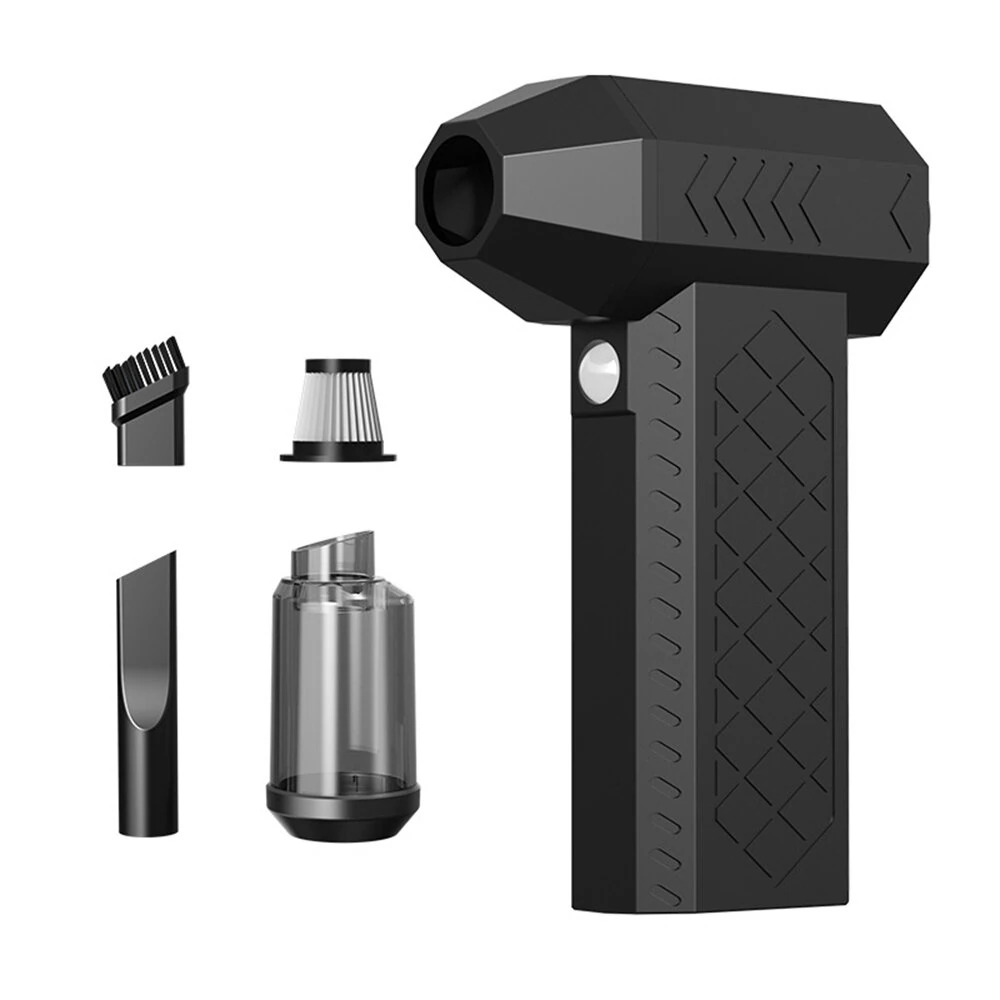 AJ-C1 2-in-1 Cordless Blower Vacuum and Air Duster 4000mAh Brushless Motor Rechargeable Turbo Fan Adjustable Speed for PC Keyboard Car Home Garden Camping — Pricio