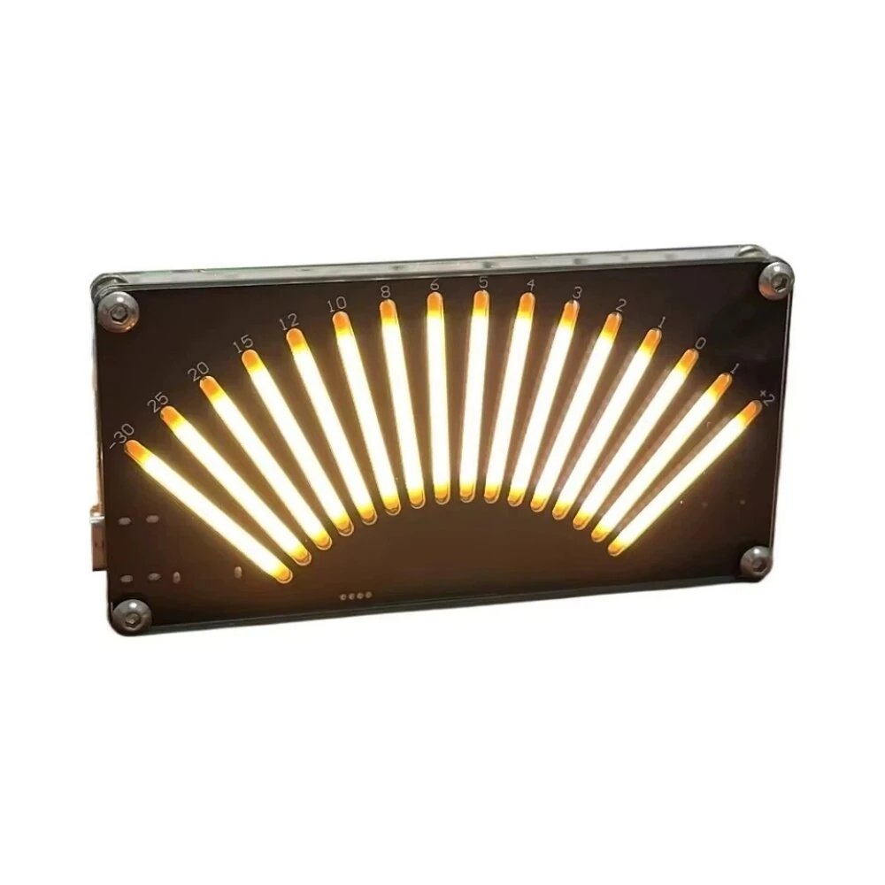 AK-DB16VU Electronic VU Retro Level Indicator 16-Bit Dual Mode Voice-Activated Music Level Indicator Music Spectrum Display — view 8