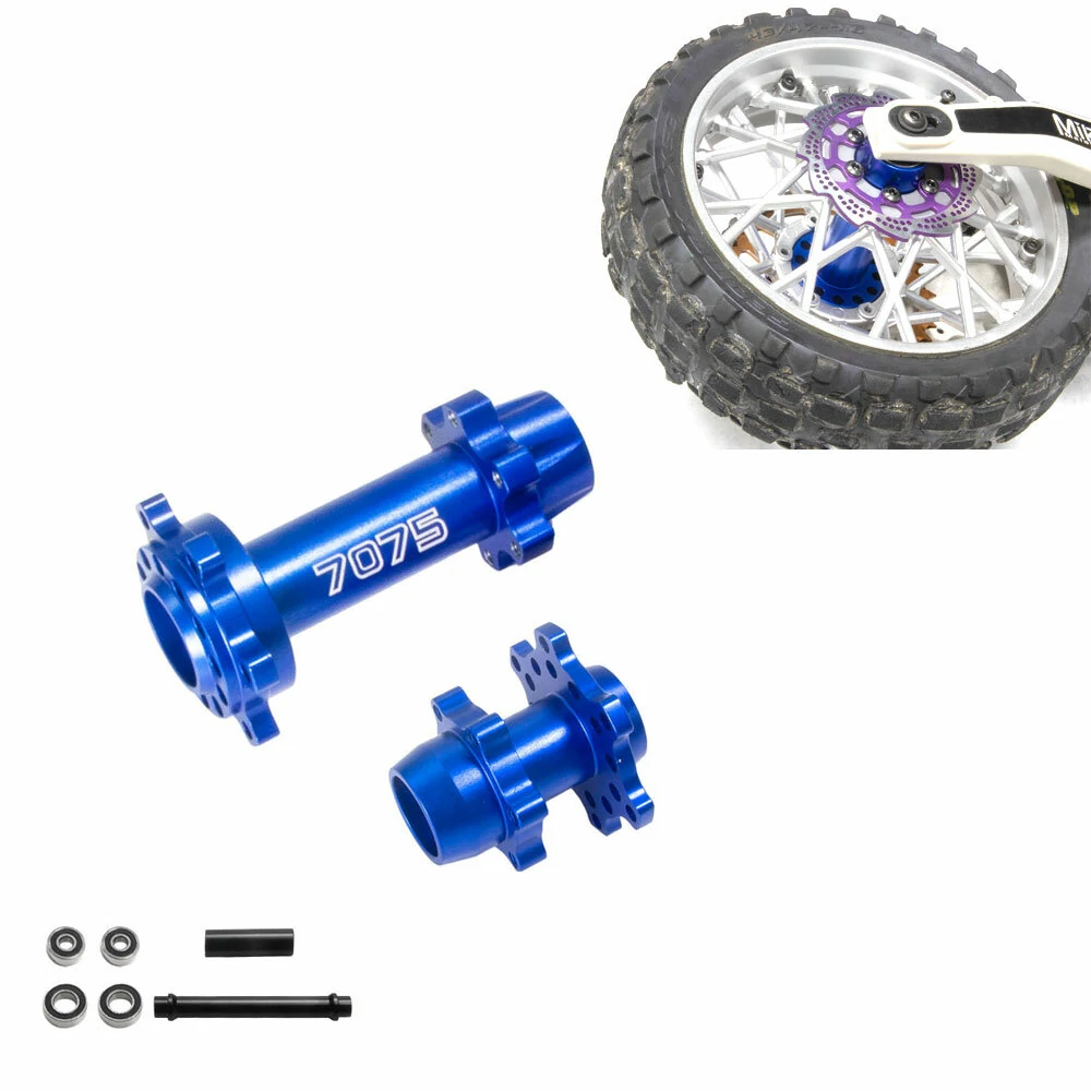Aluminum 7075 Front Rear Wheel HUB HEX for LOSI 1/4 Promoto-MX RTR Motorcycle LOS06000 RC Motorcycle Parts — view 11