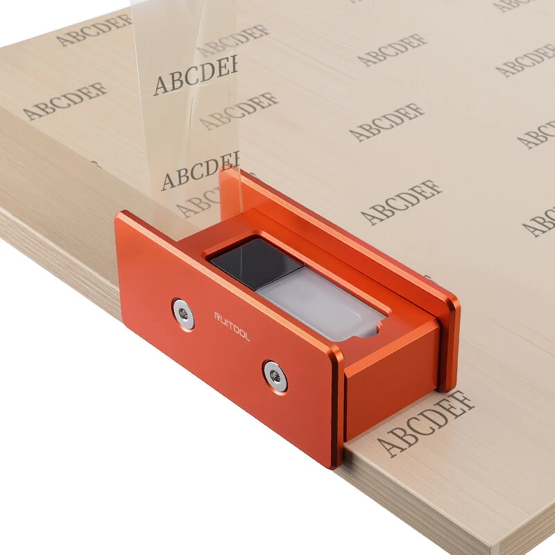 Aluminum Alloy Film Remover 44mm Cutting Width Adjustable Blade Precision Cutting Tool with Blade Storage for Vinyl Film