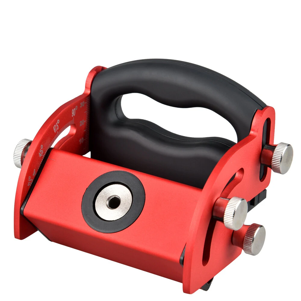 Aluminum Alloy Woodworking Pocket Hole Jig Oblique Hole Locator Punch locator Wood Board Splicing Installation Tool — view 4