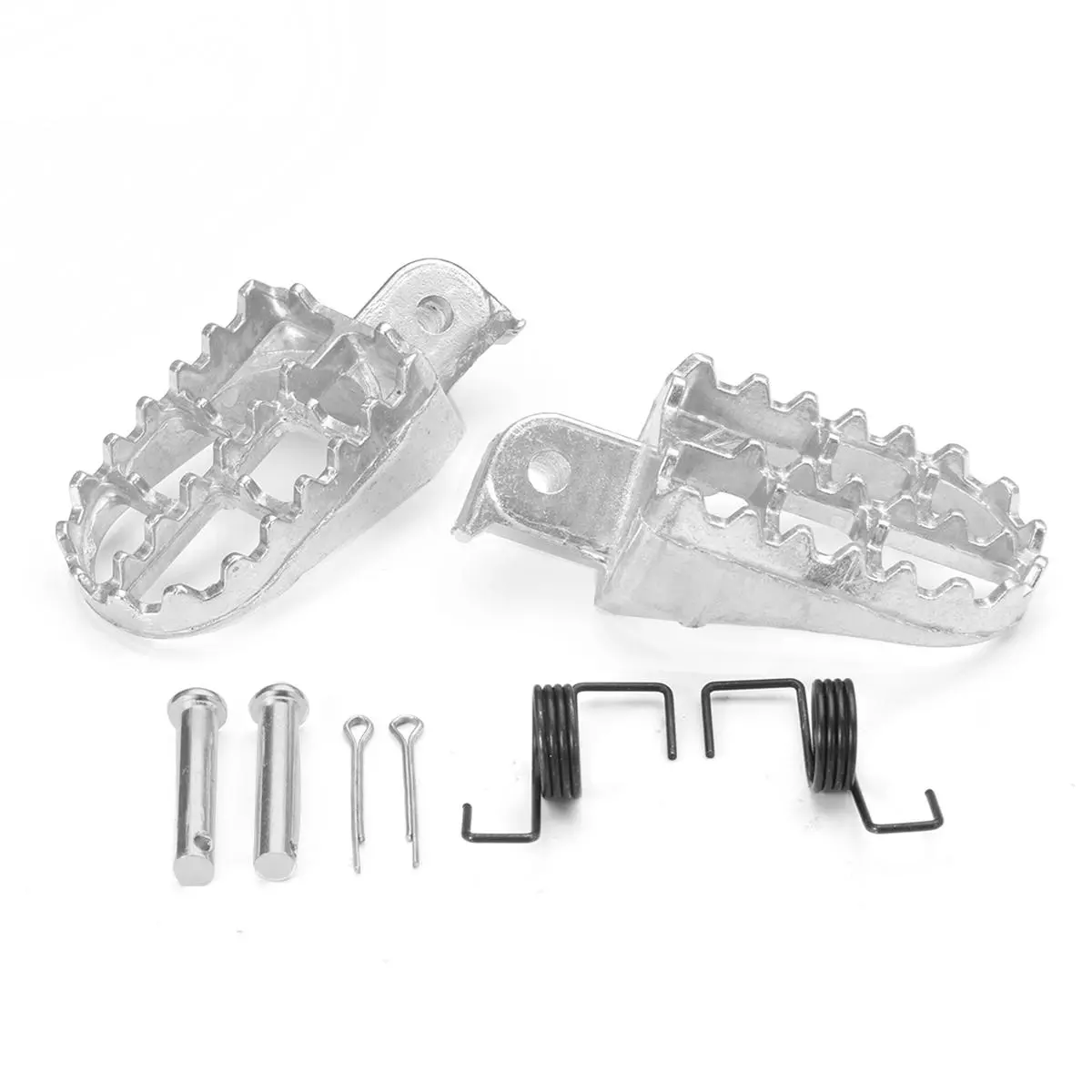 Aluminum Foot Pegs For Yamaha Motocross PW50 PW80 TTR90 TW200 Pit Dirt Bike — view 5