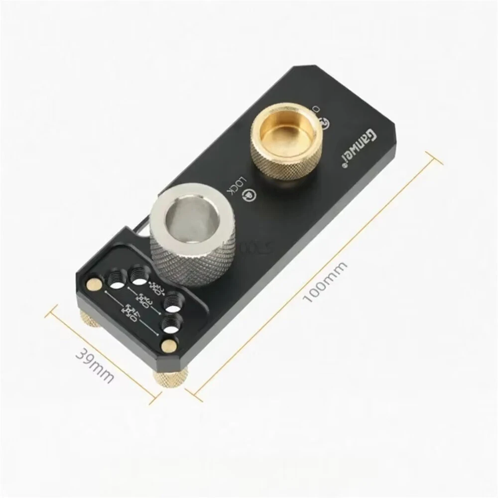Aluminum Profile Drilling Jig 20/30/40 Series Profile Positioning Punching Locator Set with M6 and M8 Step Drill Bits — view 4