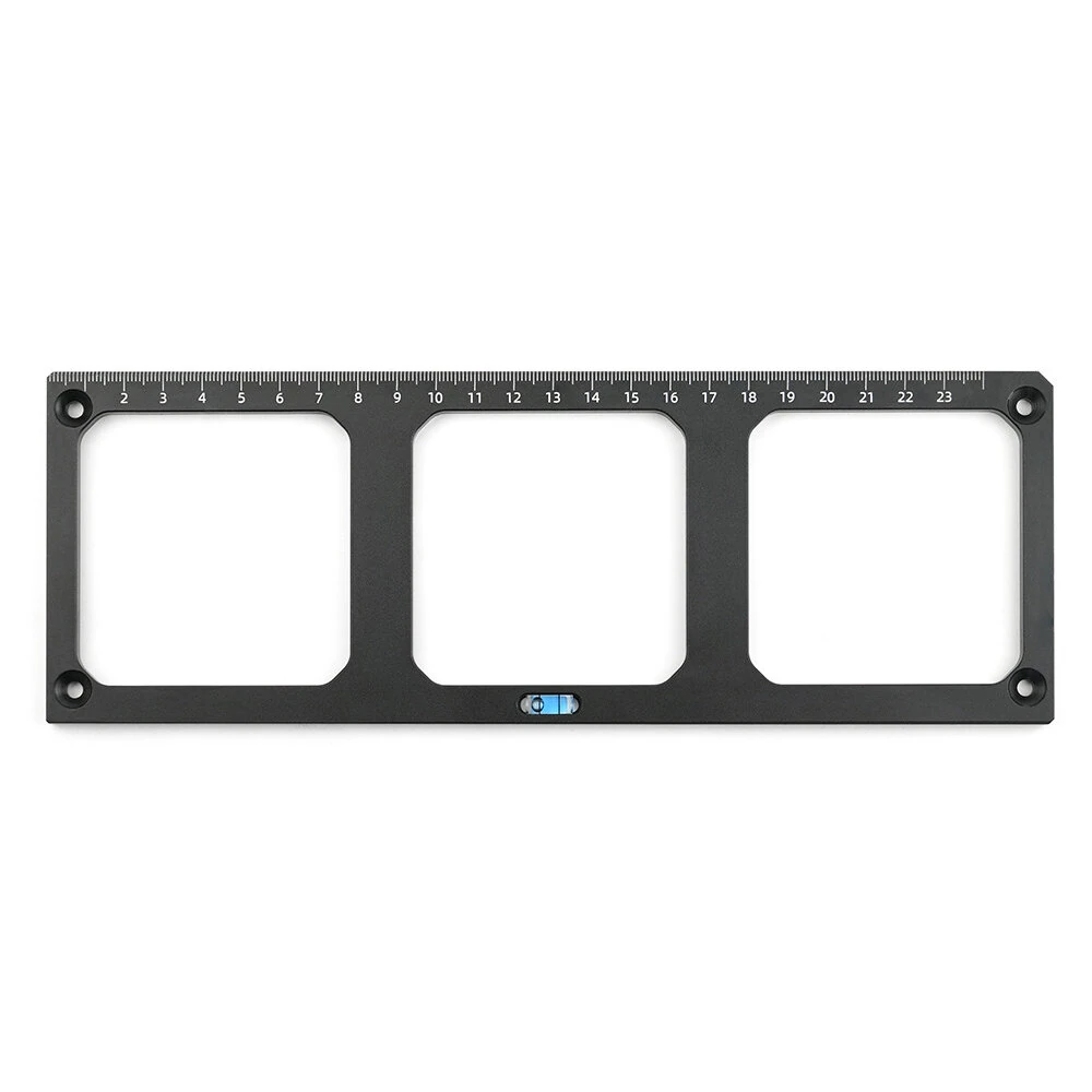 Aluminum Switch Socket Installation Template 86 Type Wall Outlet Mounting Guide for Woodworking No Electricity Needed Precision Router Template for Cabinet and Board Slotting — view 6