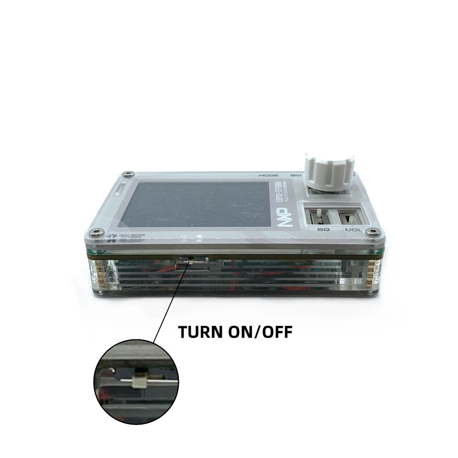 AMNVOLT C3 Mini TEF6686 DSP Radio ESP32 Chip Full Band Radio FM/LW/MW/SW Radio Receiver PE5PVB Open-source — view 6