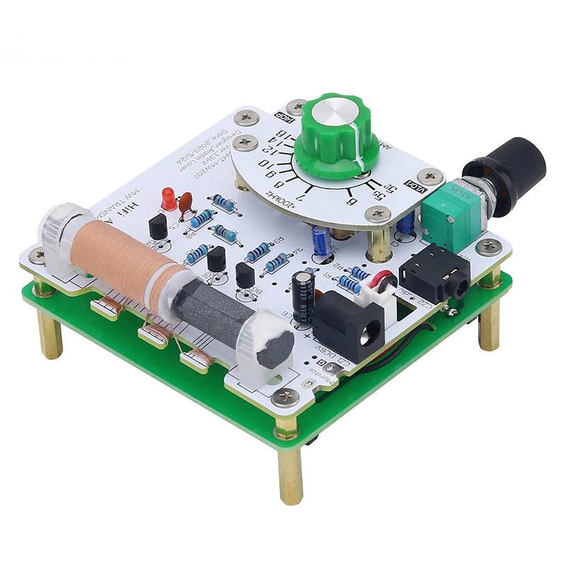 AMTMW207 Medium Wave Radio Transmitter High Fidelity AM Radio Transmitter DIY Circuit Board 525~1605kHz 6V — view 3