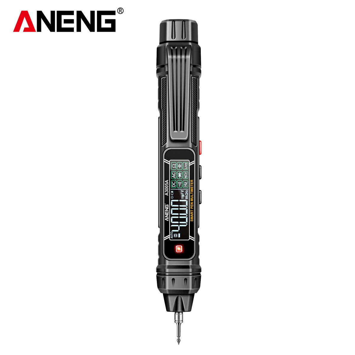 ANENG A3005A A3005APro 4000 Counts Professional Digital Multimeter Pen AC/DC Voltage Hertz Capacitance Resistance Diode Testing Auto Shutdown Essential Tool for Precision Electrical Measurements — view 3