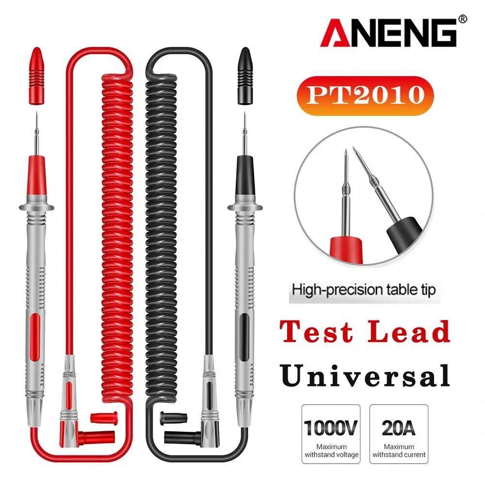 ANENG PT2010 Multifunctional Tester Lead Universal Multimeter Probe Spring Wire Pen Cable Electric Tools for Digital Multimeter — view 2