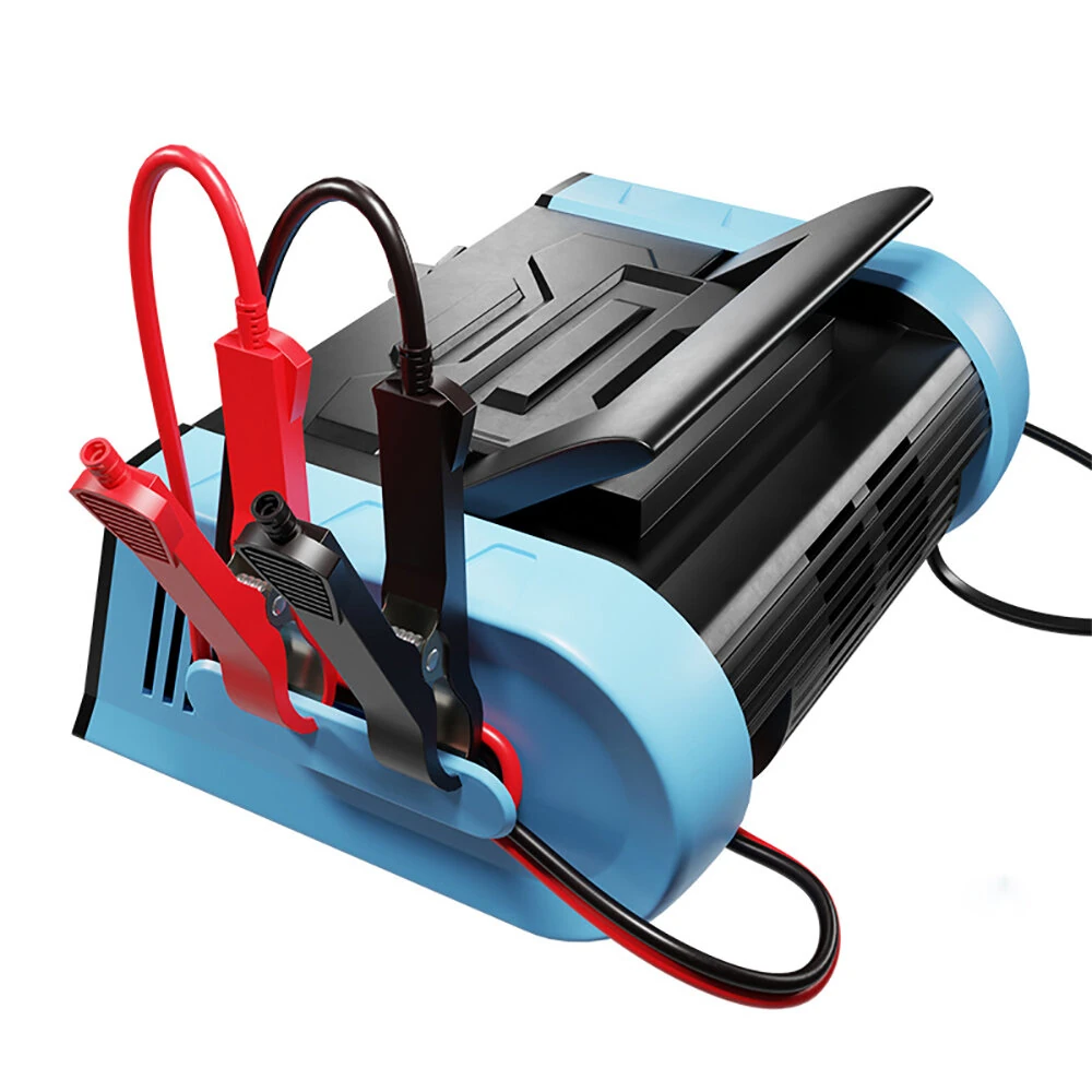 ANJING 200W 12V 11A 24V 7A Intelligent Pulse Repair Battery Charger Lead-Acid Battery High Power Charger for Lead Acid/Water/Dry/Lead-Acid Battery/Start-Stop Battery 619NB20 — view 7