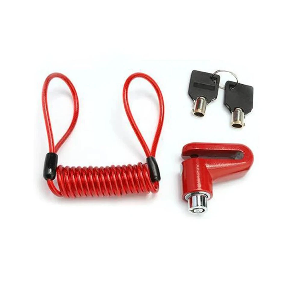 Anti-theft Lock For Electric Scooter Xiaomi Mijia Electric Scooter Electric Bike Disc Brake Lock With Steel Wire Bicycle Mountain Bike Motorcycle Disc lock Safety Theft Protect — view 7