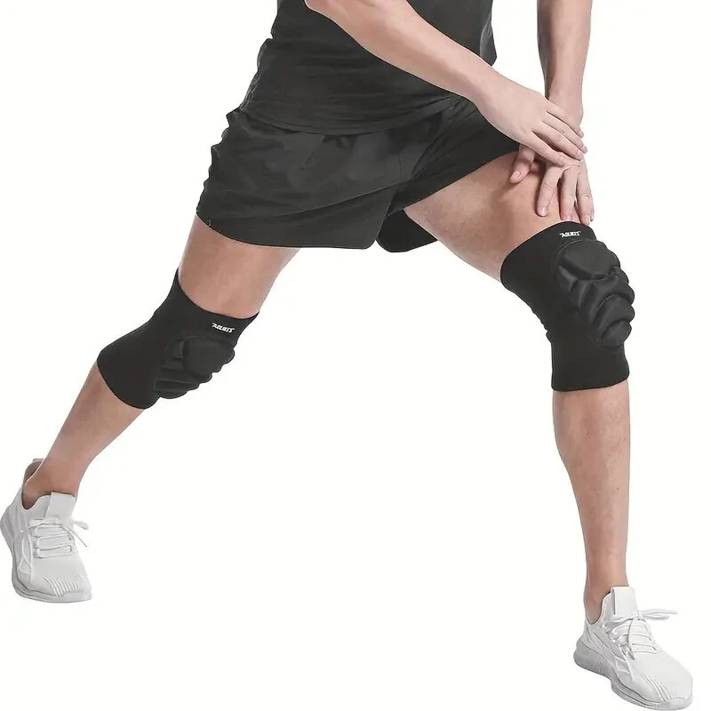 AOLIKES 1 Pair Anti-collision Anti-slip Knee Pads Thick EVA Foam Knee Pads for Volleyball Football Dance Sport — view 3