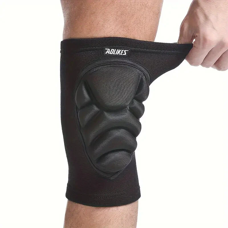 AOLIKES 1 Pair Anti-collision Anti-slip Knee Pads Thick EVA Foam Knee Pads for Volleyball Football Dance Sport — view 6