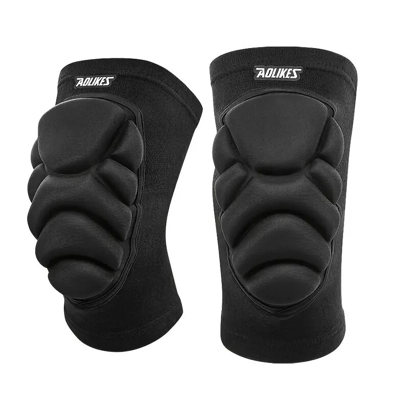 AOLIKES 1 Pair Anti-collision Anti-slip Knee Pads Thick EVA Foam Knee Pads for Volleyball Football Dance Sport — view 7