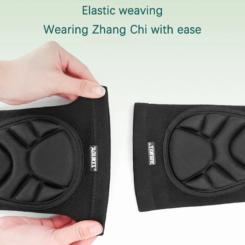 Aolikes 1Pair Hand Pads Elbow Protector Volleyball Sponge Support Compression Elbow Braces For Basketball Tennis Football — view 7