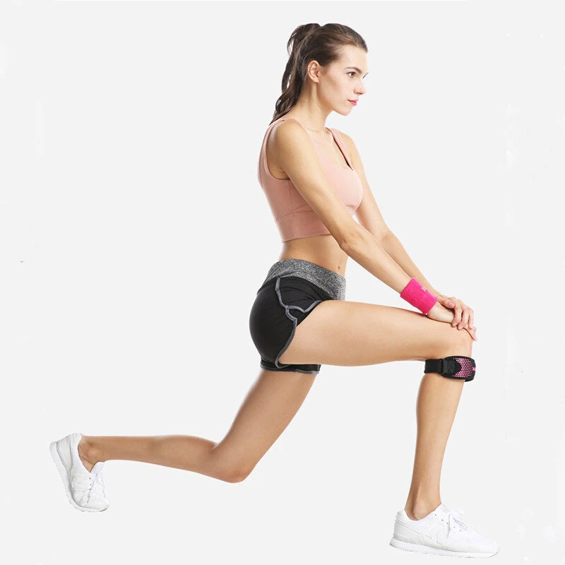AOLIKES 1PCS Adjustable Knee Pad Knee Pain Relief Patella Stabilizer Support for Hiking Football Basketball Running Sport — view 8